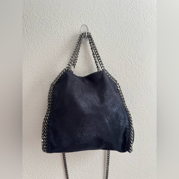 Stella McCartney Ink Navy Blue Falabella Bag - Picture 3 of 15
